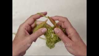 How to knit a basic lace pattern