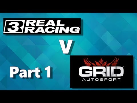 Real Racing 3 Vs Grid AutoSport Part 1  - Brand Hatch Indy Circuit
