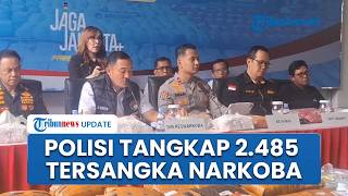 1.833 Kasus Narkoba Terbongkar di Awal 2026, Polda Metro Jaya Tangkap 2.485 Tersangka dalam 3 Bulan