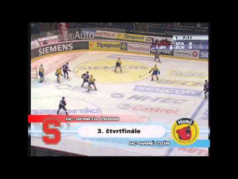 Play off Tipsport extraligy 2005/2006 - čtvrtfinále: HC Hamé Zlín vs. HC Sparta Praha