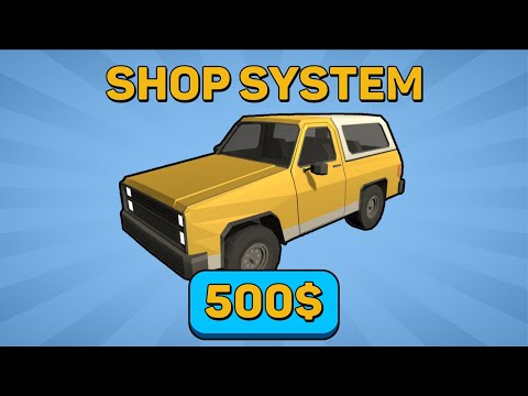 Unity SHOP SYSTEM Tutorial
