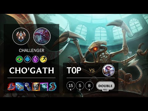 Cho'Gath Top vs Fiora - BR Challenger Patch 10.16