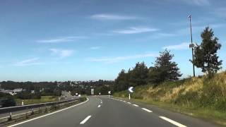 preview picture of video 'Driving On The N12 E50 & D767 From Guingamp To Lannion, Brittany, France 7th September 2012'