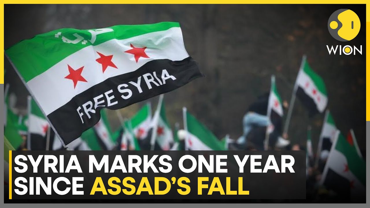 Syria Marks One Year Since Assad’s Fall | Syrians Celebrate First Anniversary | WION