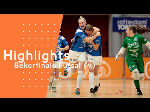 Samenvatting Bekerfinale Futsal (v): OS Lusitanos - FC Marlène