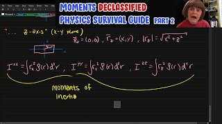 Understanding Moments II: Center of Mass, Moment of Inertia, and All That