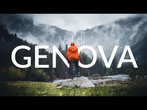 Val di GENOVA - Sentiero delle cascate in autunno