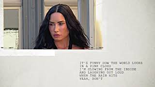 Demi Lovato - Sorry To Myself (Lyrics)