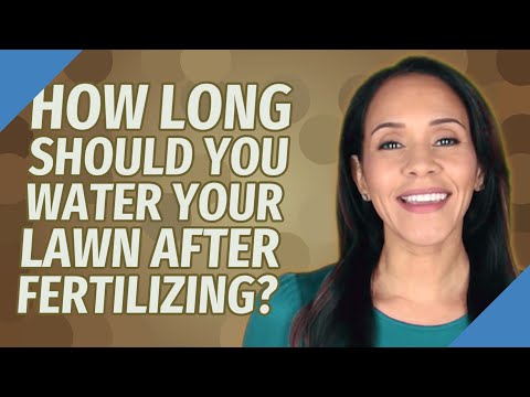 YouTube video about: How long after fertilizing lawn is it safe for pets?