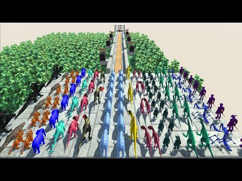 Deadly Bridge the Deadly Race get a Red Pig #2| ⚡Animal Revolt Battle Simulator⚡