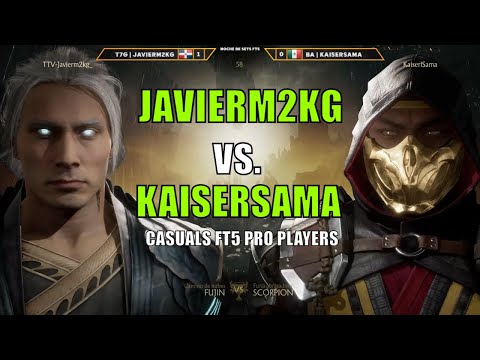 FUJIN VS SCORPION - KAISERSAMA VS JAVIERM2KG -【Mortal Kombat 11 Aftermath】