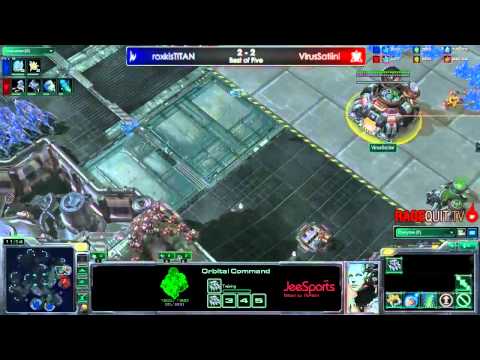 roxkisTITAN(P) vs VirusSatiini(T) - Game 5 - GSL Terminus SE -  EU RQTV Open 1