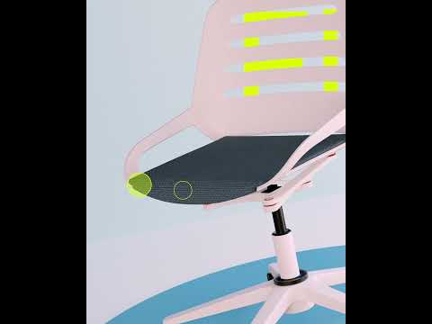 Aeris Numo Task (mit Säule) - Der Designbürostuhl für deinen Arbeitsplatz