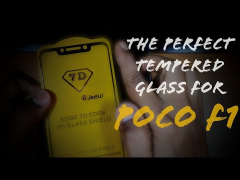 The perfect tempered glass for poco f1
