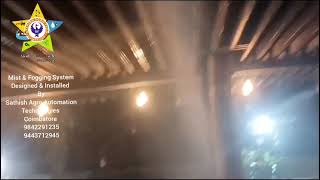 Sprinkler Mist irrigation system