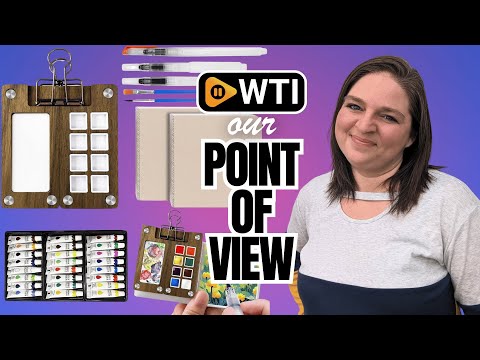 Mini Watercolor Paint Set - WTI product video review