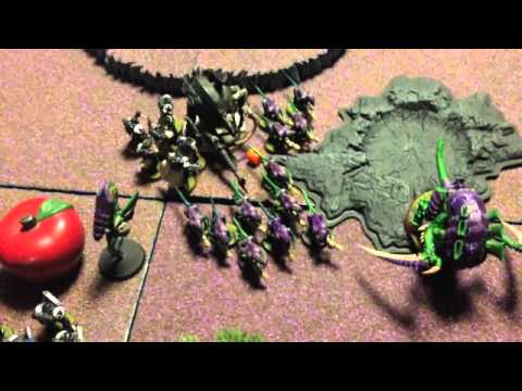 Warhammer 40k Battle Report - Space Marines VS Tyranids - 1500pts - Part 1