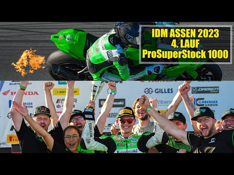 4.LAUF - SIEG in ASSEN! - IDM ProSuperStock 1000 - ASSEN 2023