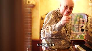 Rare interview with XTC's Andy Partridge at the piano