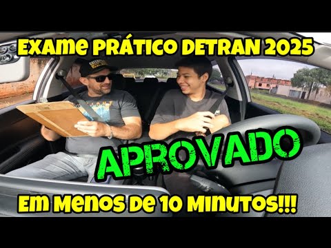 DETRAN Practical Exam Simulation, Approved in Less than 10 Minutes, See Absences!!! #Cnh #Exam #Test