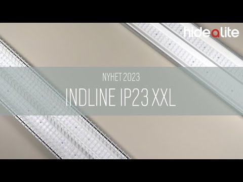 Industriarmatur Hide-a-lite Indline Sport XXL Asymmetrisk