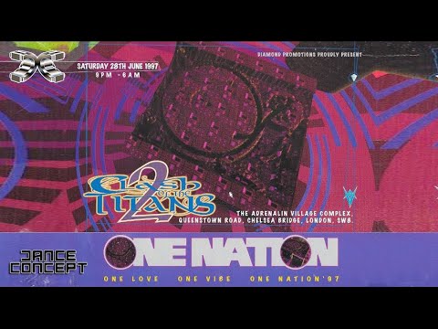 Brockie with Stevie Hyper D & Skibadee - One Nation - 28th June 1997