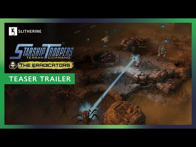 Video - Starship Troopers: Terran Command - The Eradicators (DLC) (PC)