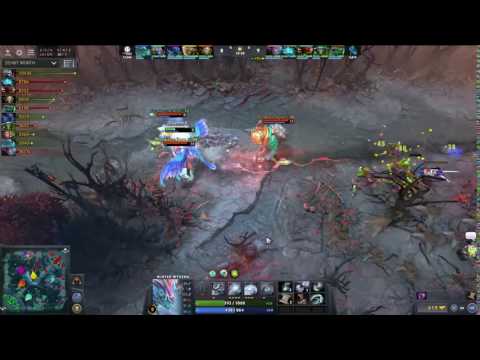 Newbee.kpii kills iG.Q!  kpii playing Tidehunter Invictus Gaming vs Newbee at The International 2017
