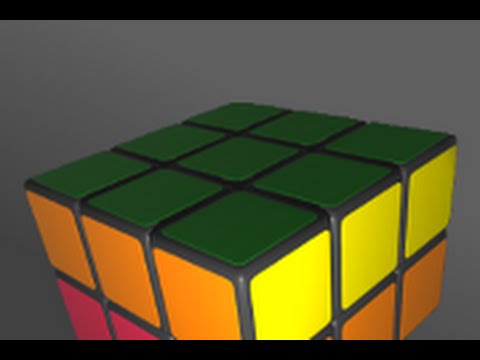 Cube Puzzle Simulation Video