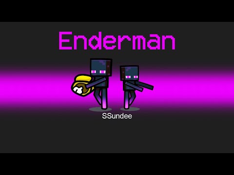 Super ENDERMAN Imposter Role in Among us