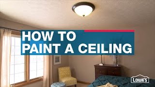 How to Paint a Ceiling