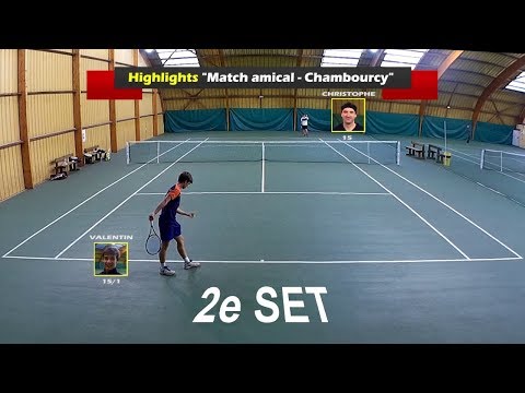 Christophe (15) vs Valentin (15/1) - Match amical - 2e set - 23/09/2018