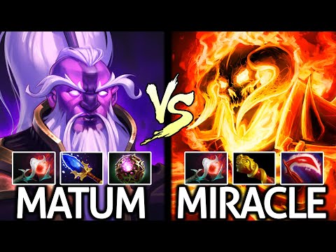 MIRACLE Clinkz Carry VS MATU Void Spirit Mid - 100% Tryhard Dota 2