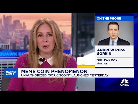 Andrew Ross Sorkin on the unauthorized launch of 'Sorkincoin'