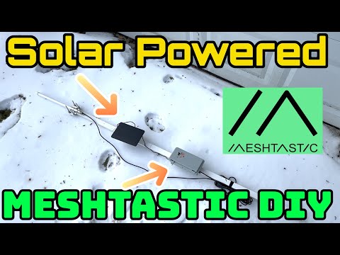 DIY Solar-Powered Meshtastic Relay System | Long-Range Communication Station for Off-Grid Comms