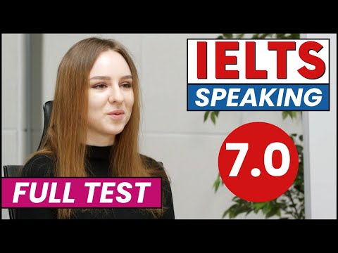IELTS Speaking Test Band 7 0 Mock Test | Ukrainian Student