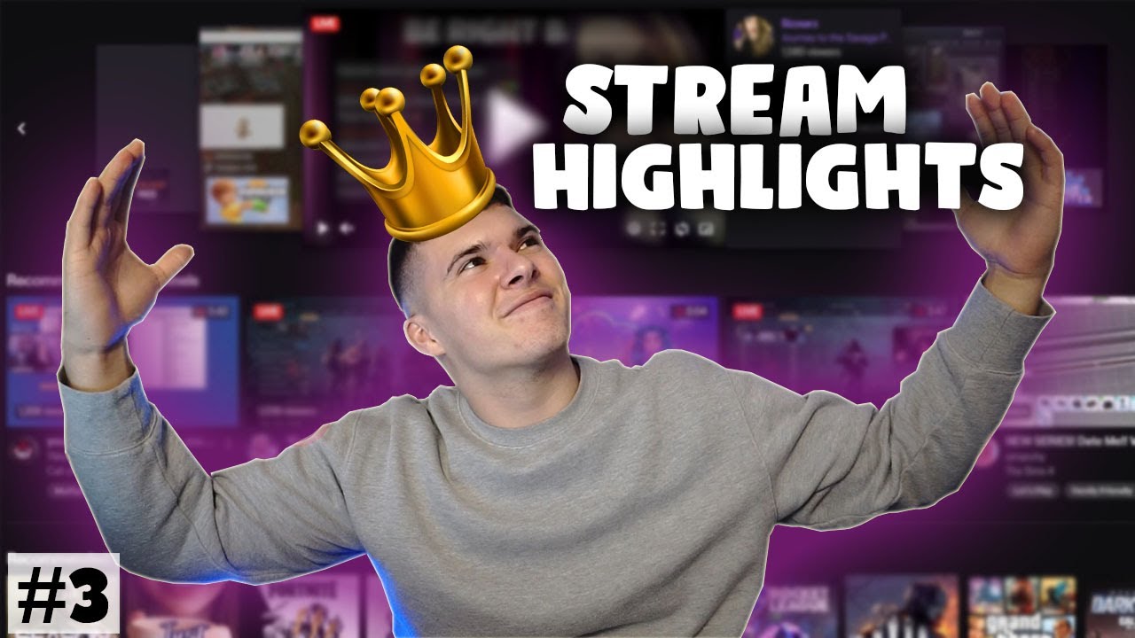 I SHAVED MY EYEBROW.... Stream Highlights #3