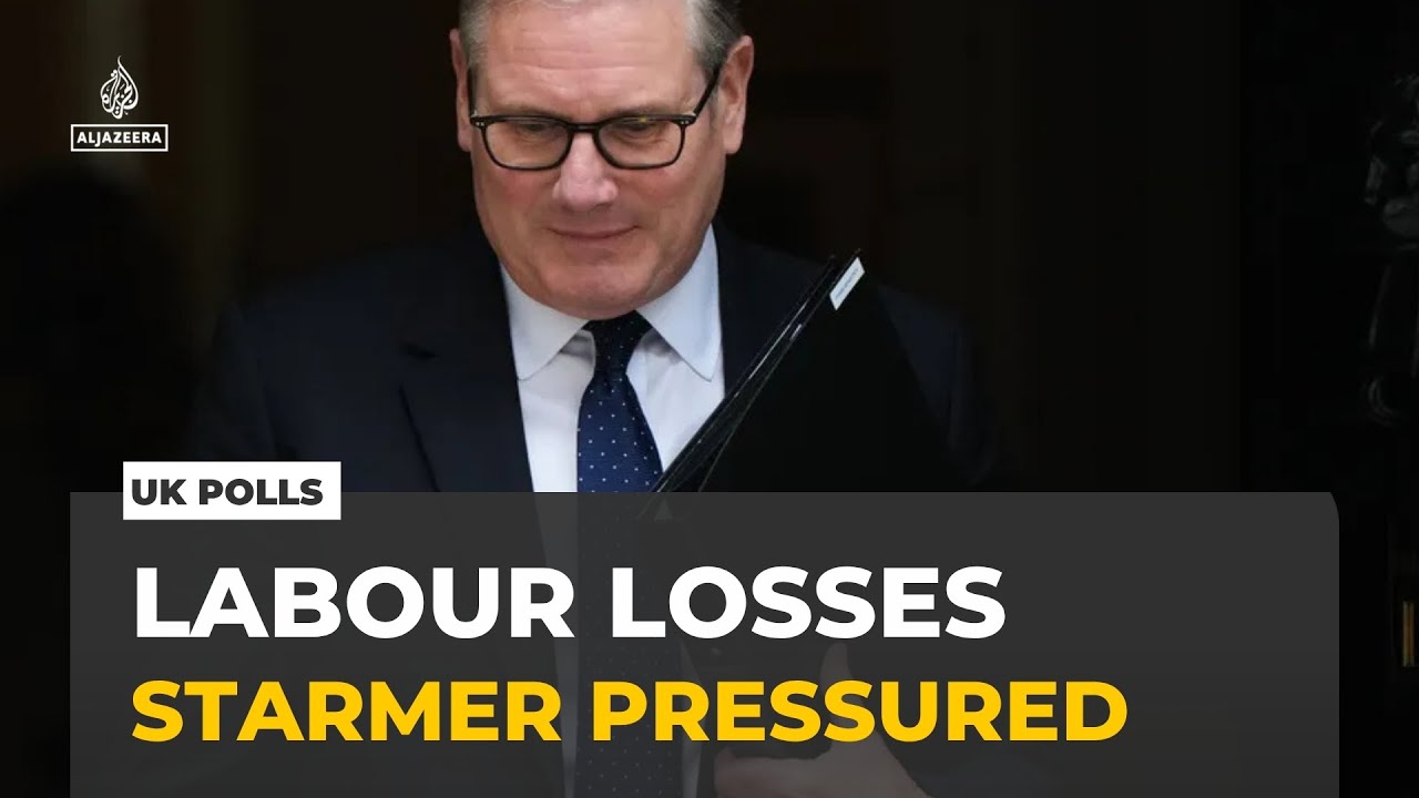 Starmer resists calls to resign after Labour suffers heavy local losses