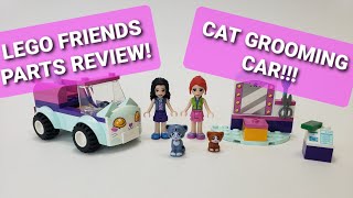 LEGO FRIENDS  WINTER 2021 PARTS REVIEW! Cat Grooming Car! Lego set #41439
