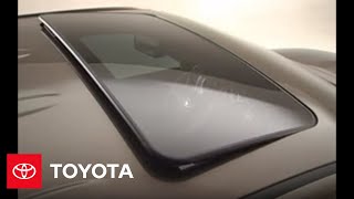 2007 - 2009 Tundra How-To: Moonroof - Trouble-Shooting | Toyota