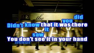 The Fray - Be The One - karaoke