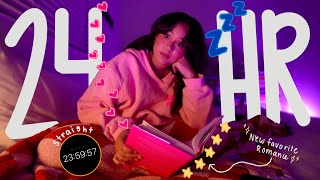 Reading for 24 Hours STRAIGHT (I found a 6🌟 book) | 24 Hour Reading Challenge