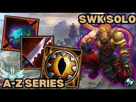 CHATGPT Supp and Jung!! A-Z Sun Wukong Solo Grandmasters Smite