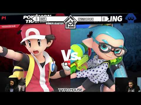 Typo Friday 3/22/19 - CzaN(Pokemon Trainer) VS MasterPerch(Inkling)- Winners Quarters