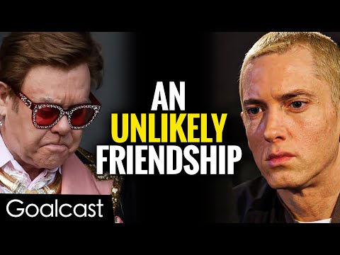 How Elton John Saved Eminem's Life | Life Stories By Goalcast