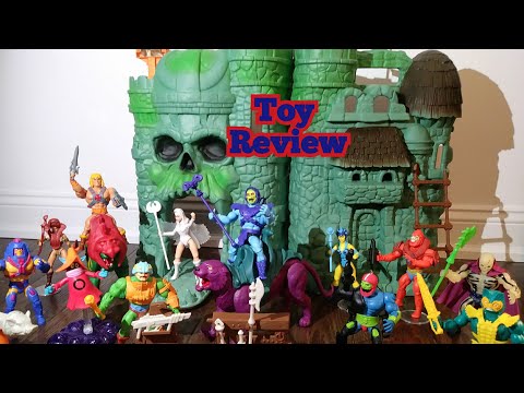 Castle Grayskull Masters of the Universe Origins Playset Toy Review And Vintage Comparison - Mattel