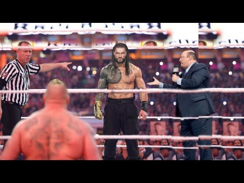 WWE 6 October 2021 - Roman Reigns Vs Brock Lesnar In A Spectacular Match For The Title