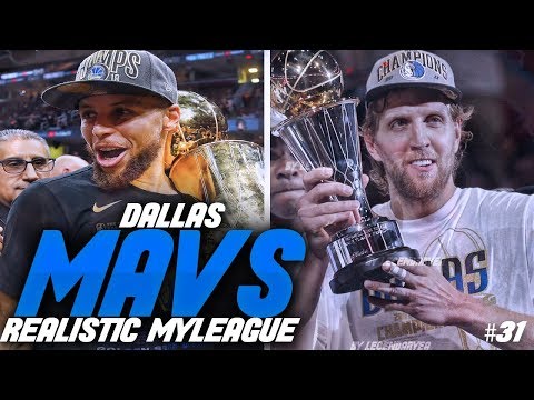 BACK TO BACK NBA CHAMPS?!! NBA 2K19 DALLAS MAVS REALISTIC MYGM