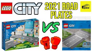 YouTube thumbnail: LEGO Road Plates Financial Analysis | Which is Better - NEW vs OLD!