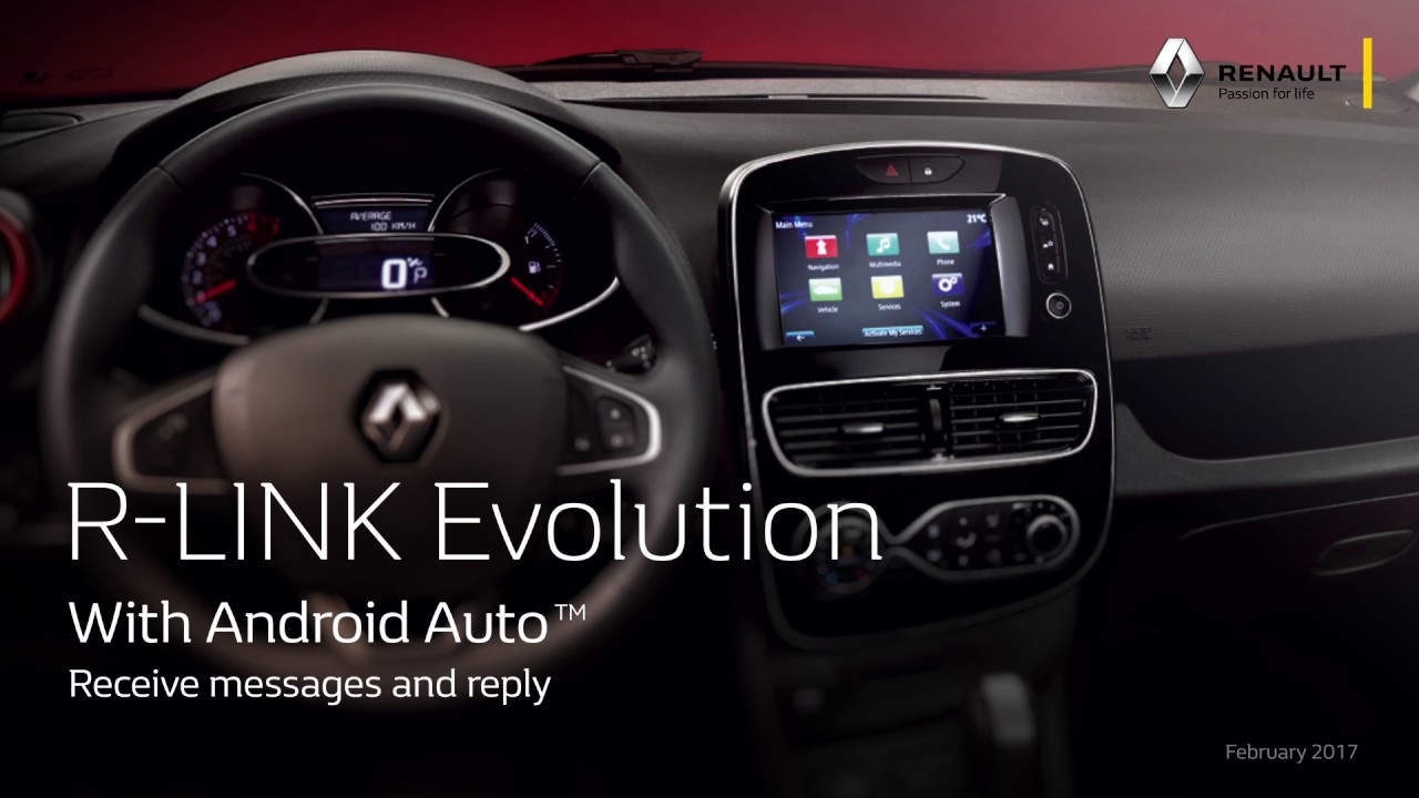Renault EASY CONNECT Sistem RLINK Evolution